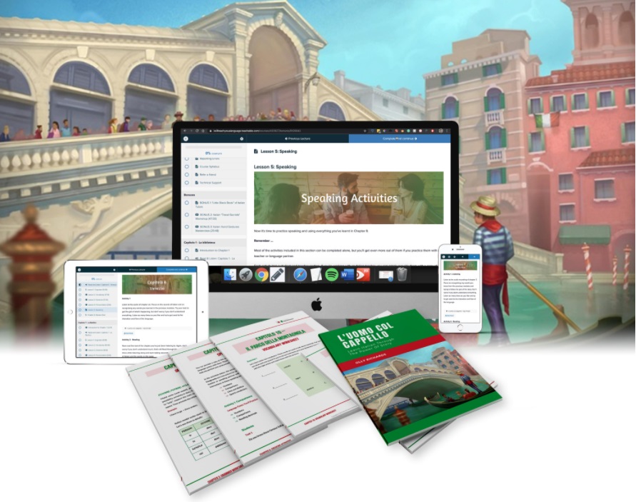 Italian Uncovered storytelling learning course