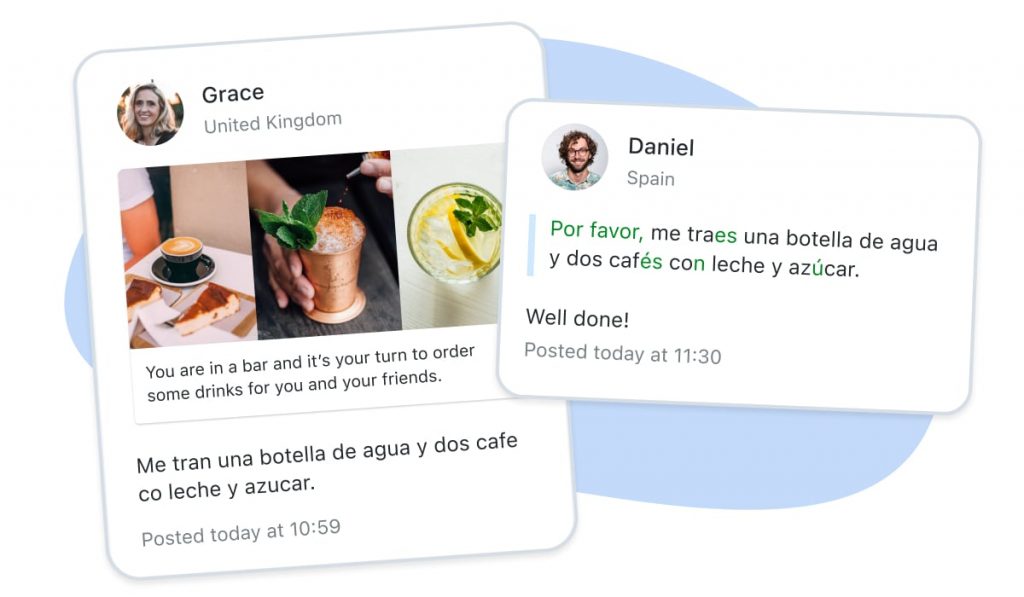 Busuu Spanish learning app