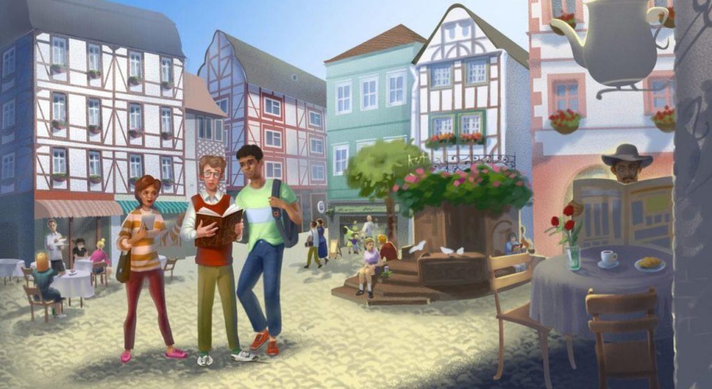 German Uncovered story-based German course