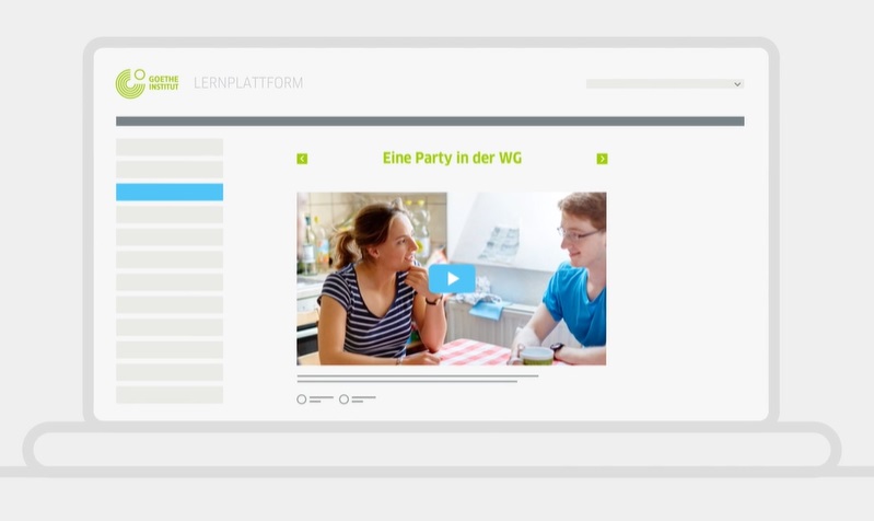 Goethe Institut Deutsche Online course