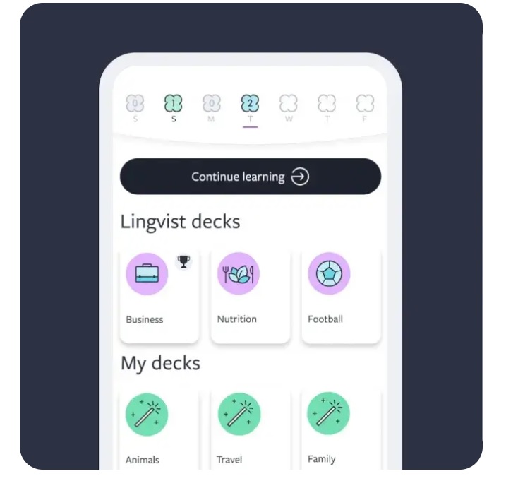 Lingvist Spanish app