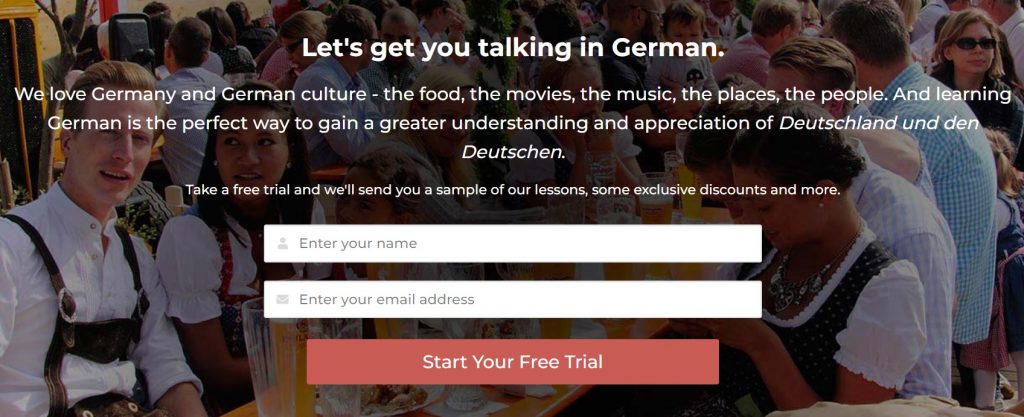 Rocket German app