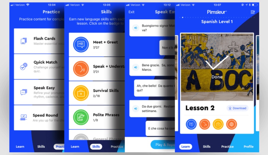 Pimsleur language lessons