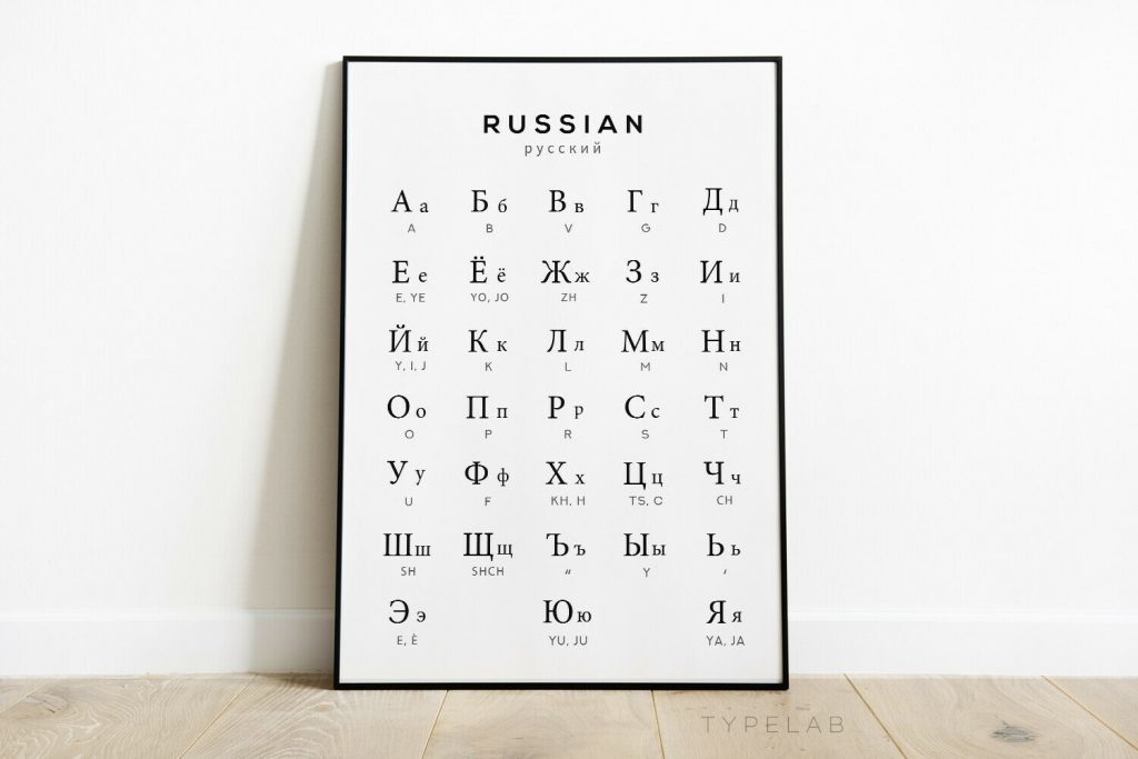 Russian alphabet