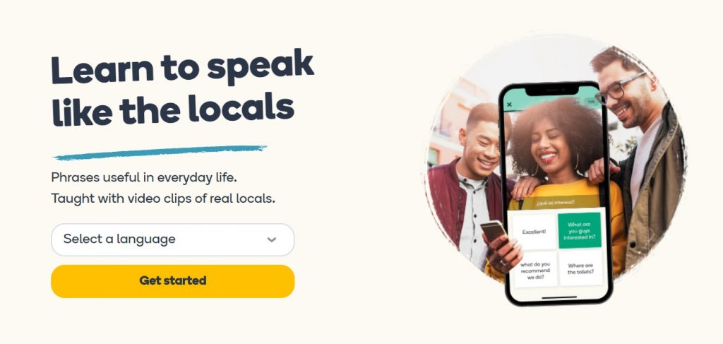 Memrise language app