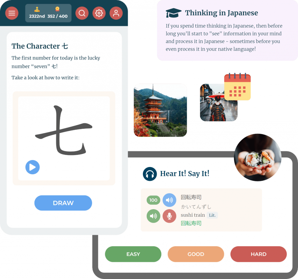 Rocket Languages writing lessons